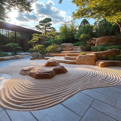 Choose smooth, natural stones to symbolize balance and tranquility in your Zen Garden