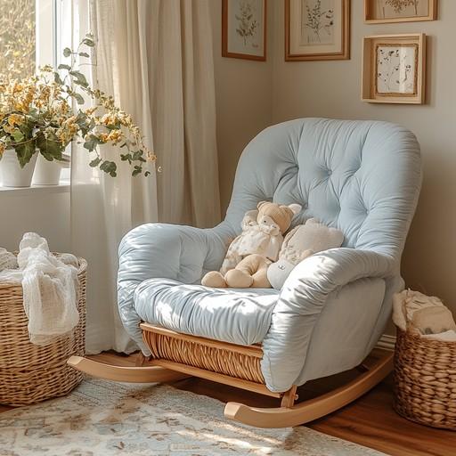 Cozy rocking chair for peaceful moments⁤ in your Nursery​ Nook