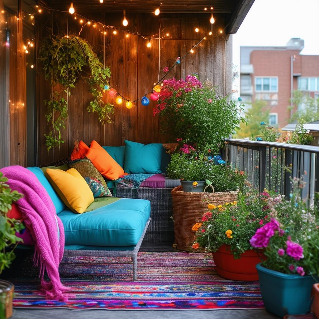 Charming Small Balcony Makeovers: Creative Design Solutions for Limited Spaces