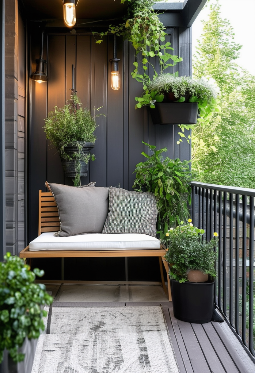 Charming Corners: Stylish and Functional Small Balcony Design Tips