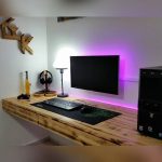 A great setup. 23+ DIY Computer Desk Ideas for Your Home Tags .