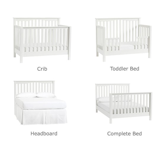Kendall 4-in-1 Convertible Crib | Baby Crib | Pottery Barn Ki