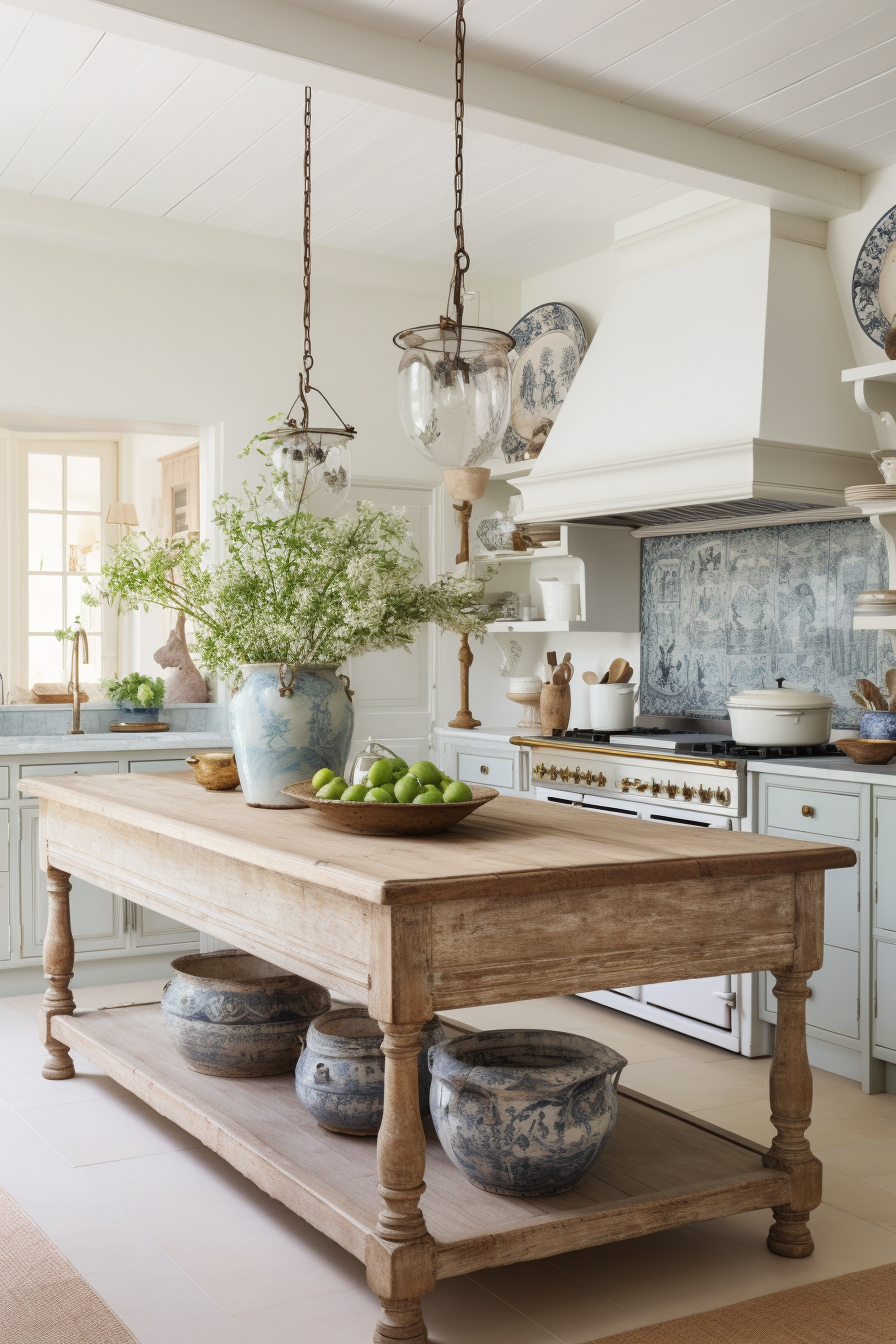 The beauty of country kitchen