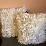 Cynthia Rowley Accents | 2 White Decorative Pillows | Poshma