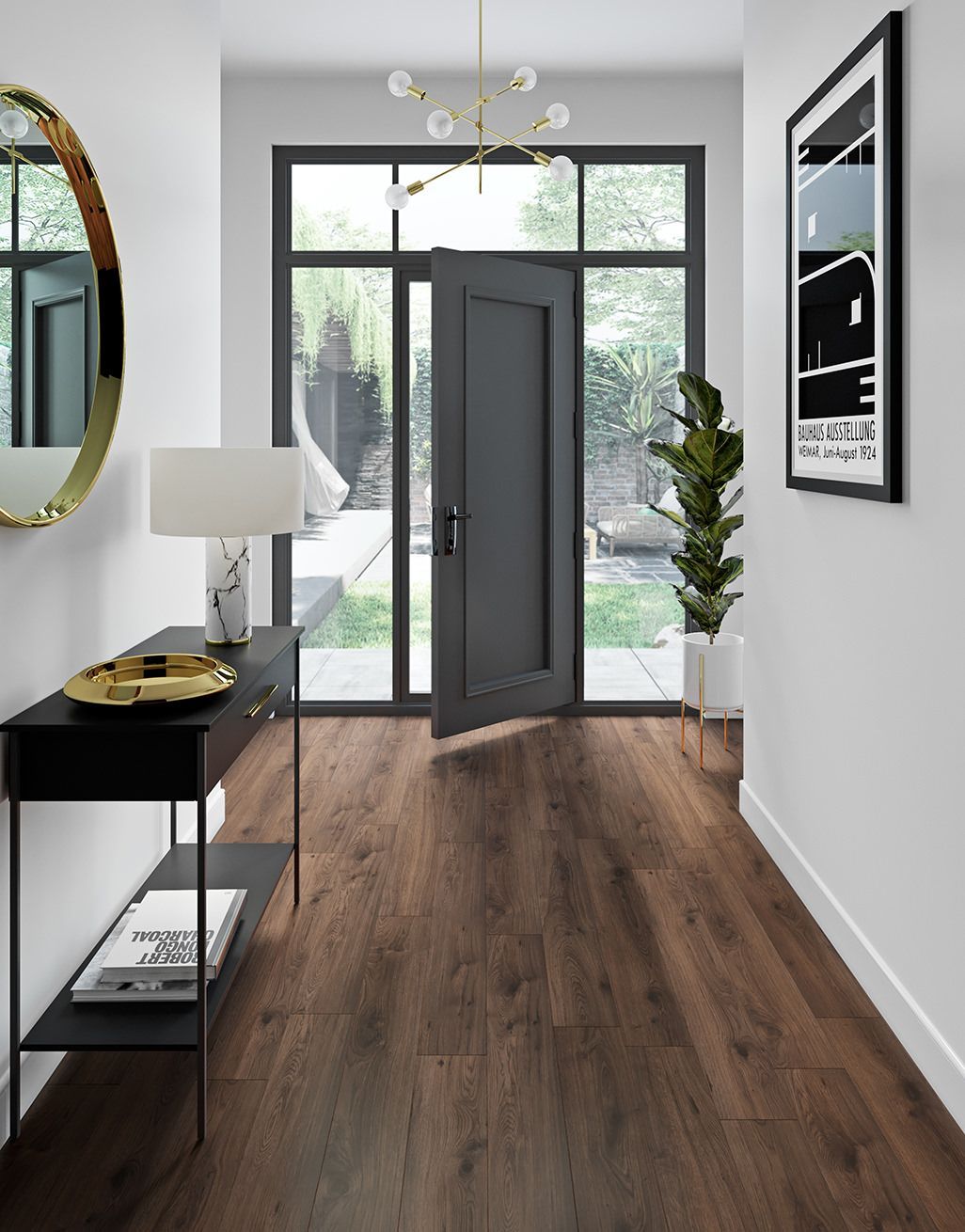 How to beautify your interiors with dark
  wood floors?