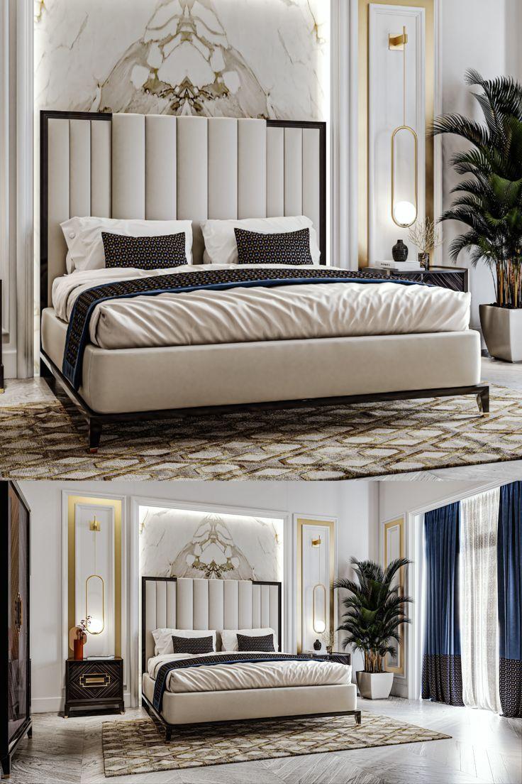 Art Deco‍ Bedroom: Bold⁢ patterns​ and ‌glamorous touches for a vintage ⁣revival