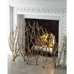 Decorative Fireplace Screens Wrought Iron - Ideas on Fot