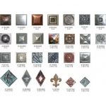 Metal Tile Inserts - Ideas on Fot