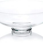 Amazon.com: CYS Excel Glass Decorative Bowl (H:4.5" D:12") | Fruit .