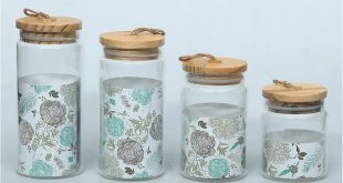 24oz 34oz 40oz 47oz decorative glass jars glass containers with .