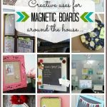 Best DIY Magnetic Boards tutorials of all time - Craftiona