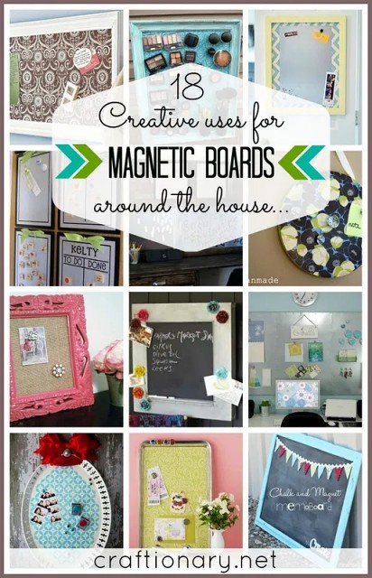 Best DIY Magnetic Boards tutorials of all time - Craftiona