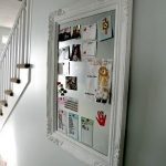 Cute Magnet board made from an old frame | Easy diy projects .