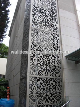 Decorative Metal Wall Covering Panels Used For Building Exterior .