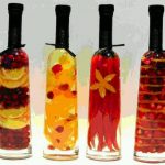 Decorative Oil infused bottles - Kitchen decor!!! I need to find a .