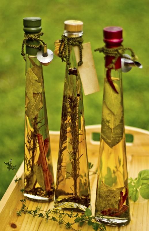 Decorative Olive Oil Bottles