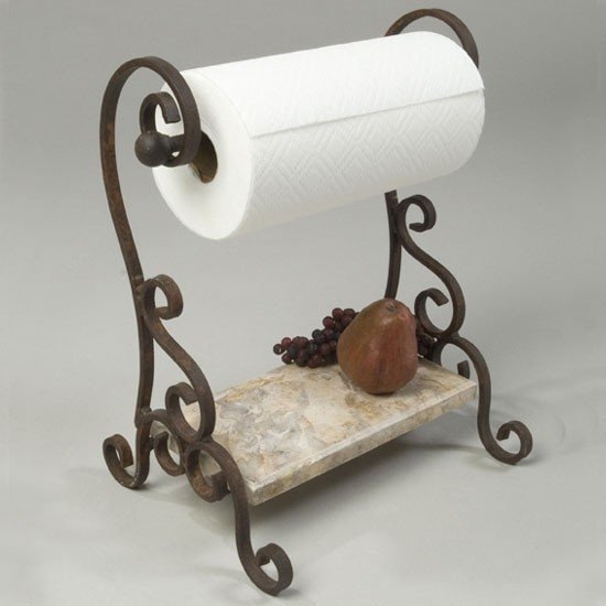 decorative-paper-towel-holder-wall-mount