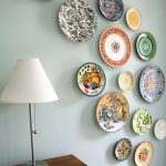 mmmcrafts: corners of my house: foyer plate wall | Plate wall .