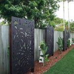 Image result for outdoor decorative screen panels | Privacy fence .