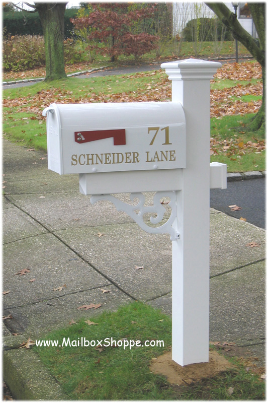 Vinyl PVC Mailbox Pos