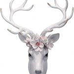 Amazon.com: HongLianRiven Deer Head Wall Decoration Background .