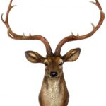 Amazon.com: YJ Home Deer Head Wall Decor - Faux Stag Mounted .