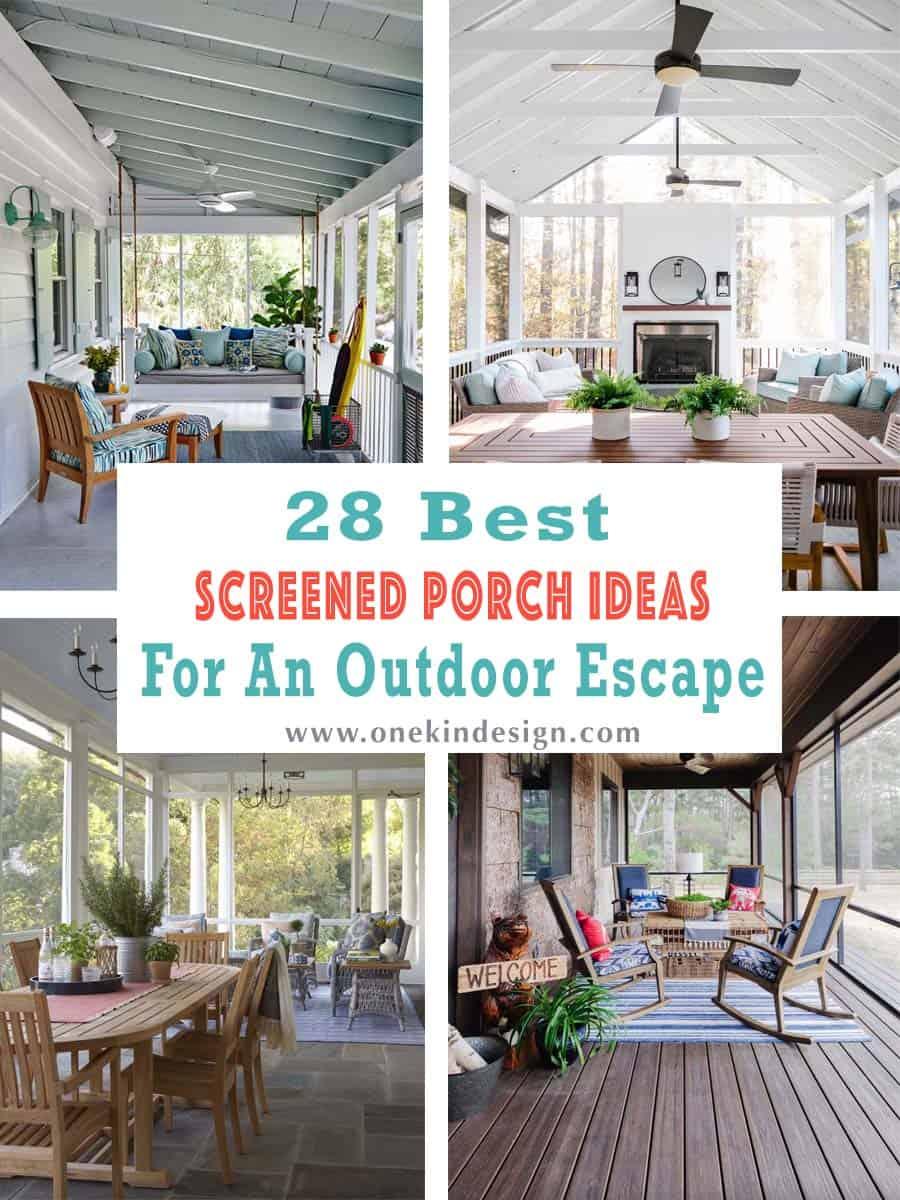 Integrate ‌a dining area for meals al fresco on ​your screened porch