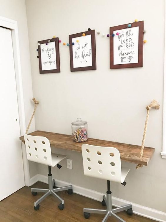 Beautiful and Creative Desk Ideas Any Kid Will Lo