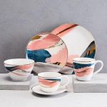 Modern Abstract Dinnerware Set - Products, bookmarks, design .
