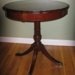 Items similar to Mahogany Duncan Phyfe Style Lamp Table, with .