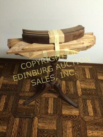 DUNCAN PHYFE STYLE ROUND TABLE - PROJECT | Edinburg Auction Sales .