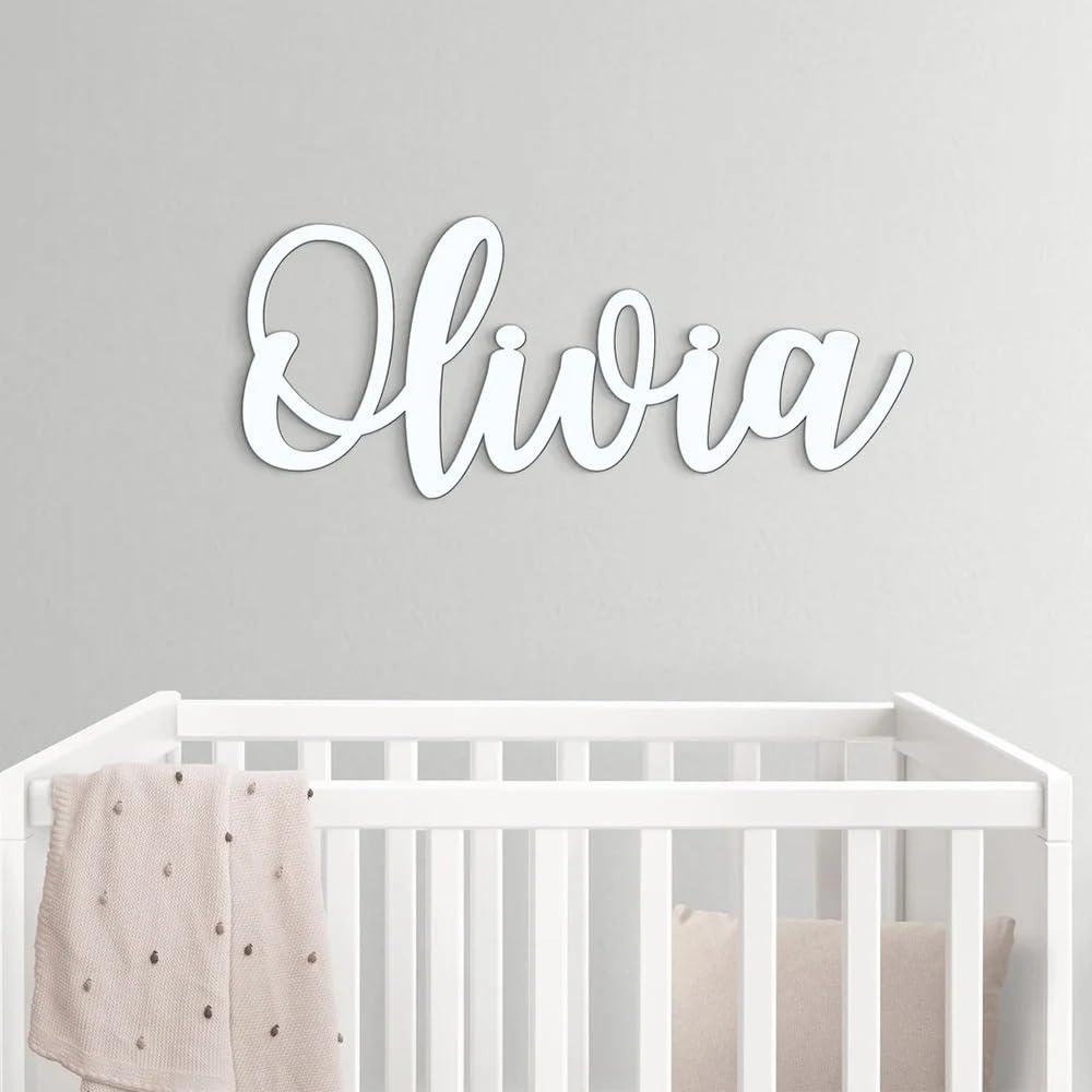 Personalized name ‌sign​ makes your Nursery Nook uniquely ‍yours