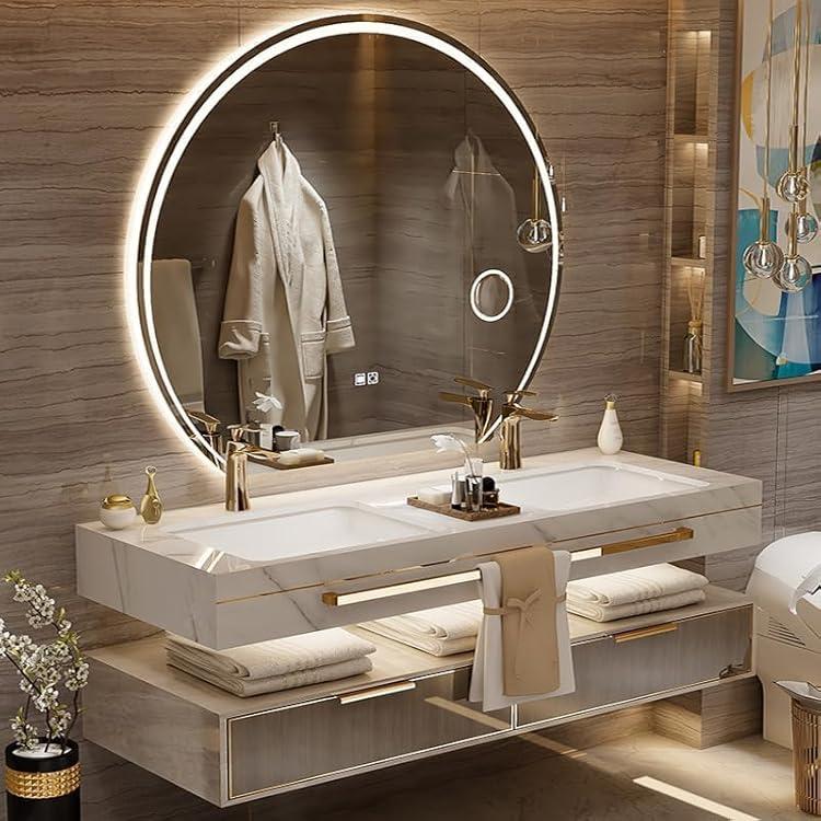 Floating ⁢vanities: ⁢Sleek design for a modern bathroom look