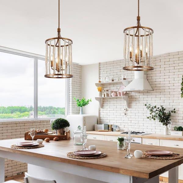 Install pendant lighting with ‍a ⁣vintage finish to enhance your Farmhouse Kitchen charm