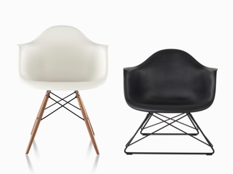 Eames Molded Plastic - Side Chair - Herman Mill