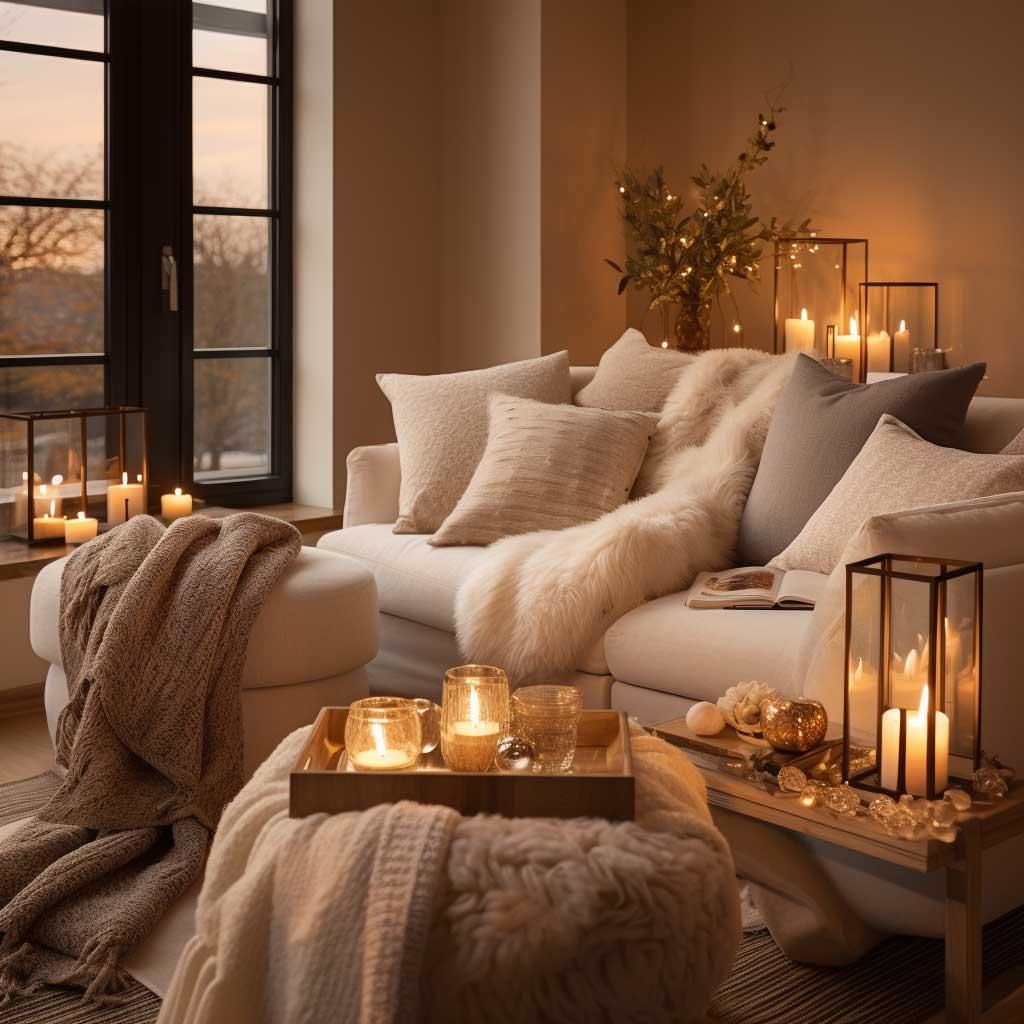 Add ‌soft, cozy throws⁣ to your seating arrangements in the Earthy Living Room