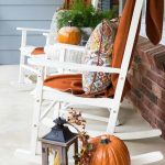 Fall Porch Decor Rocking Chairs | Fall decorations porch, Fall .