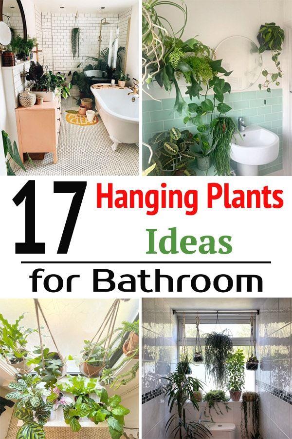 Hang small potted‌ plants for added⁣ greenery in your ‌small bathroom