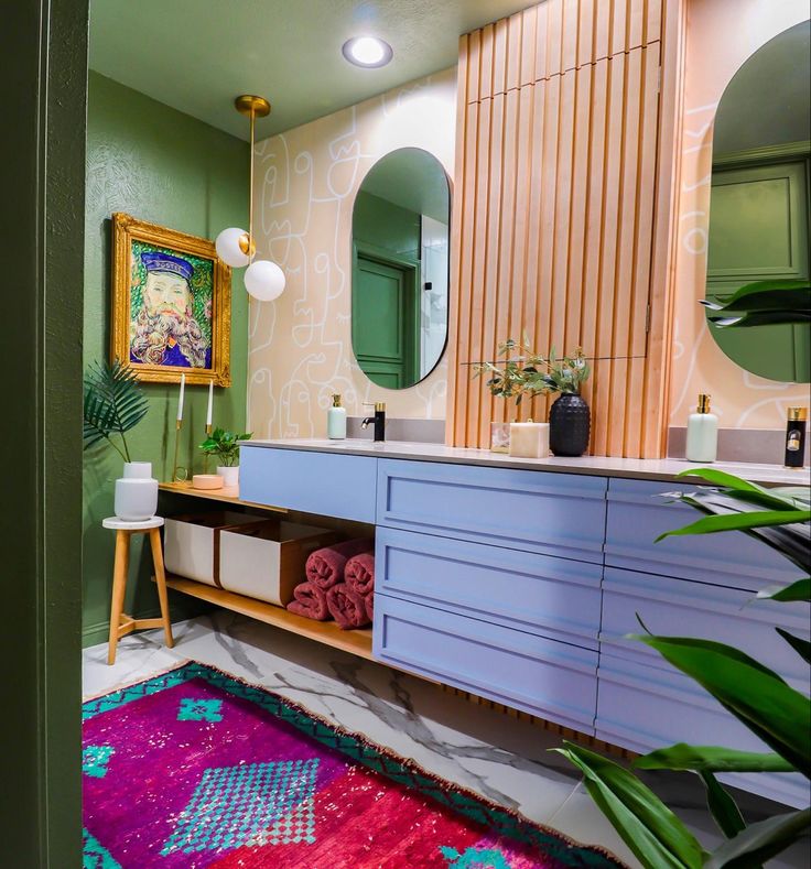 24 Inspiring Ideas for an Eclectic Bathroom Makeover