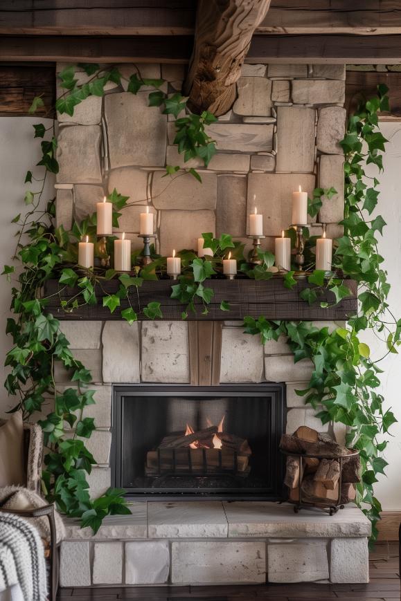 Choose a fireplace​ or ⁤candles to create⁣ warmth in ​the Earthy Living⁢ Room