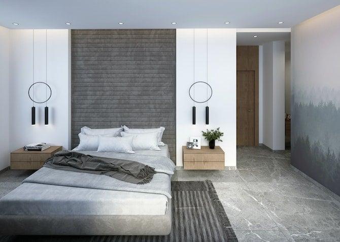 Keep decor simple and intentional in your minimalist bedroom