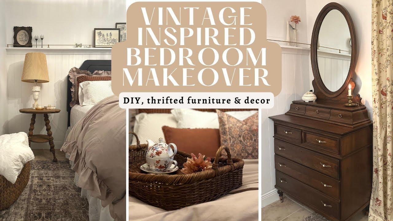 Experiment with a vintage vibe ⁣using thrifted items in your teen bedroom‍ decor