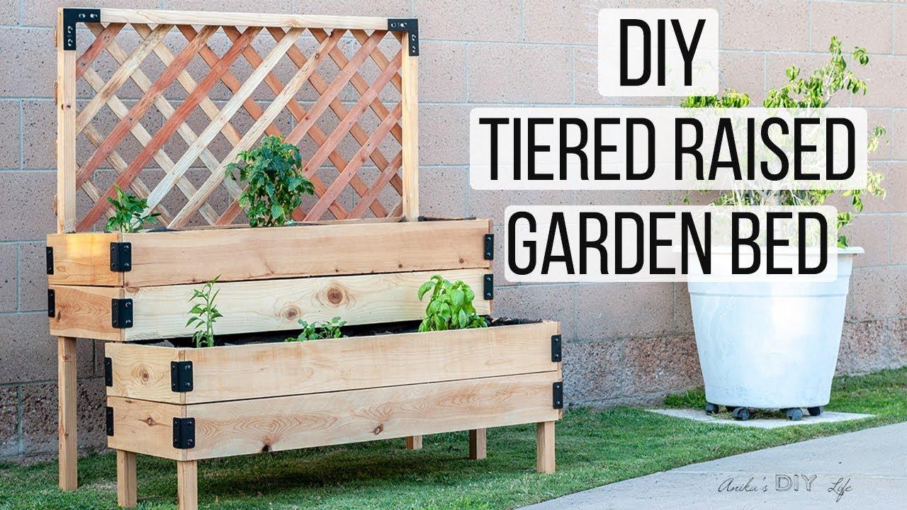 Add⁣ multi-tiered‍ beds in your pallet garden for effective space utilization