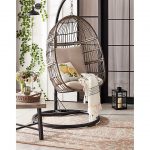 Bee & Willow™ Home Hanging Patio Egg Chair in Oyster | Bed Bath .