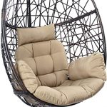 Amazon.com: Luckyberry Egg Chair Outdoor Indoor Wicker Tear Drop .