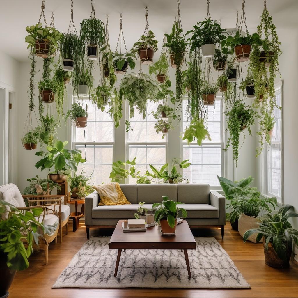 Add indoor plants to ⁤enhance the‍ freshness of your‍ Earthy Living Room