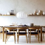 Wegner Style Elbow Chair | Minimalist dining room, Retro dining .