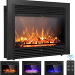 Amazon.com: Giantex 28.5" Electric Fireplace Insert Recessed .