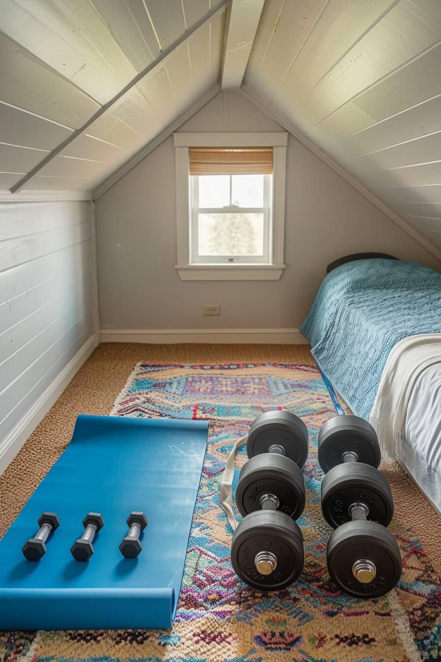 Integrate a⁢ mini workout area for fitness‍ within the ‌teen ⁣bedroom‌ space