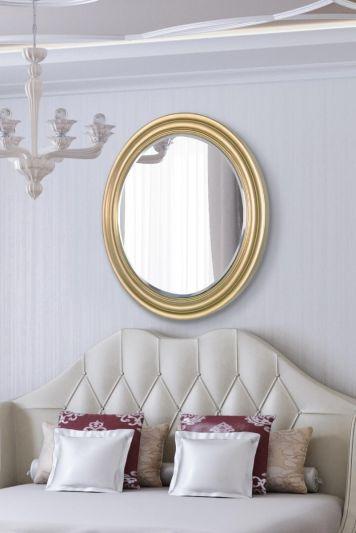 Bedroom Trend: Elegant mirrors amplify light and create the illusion of space